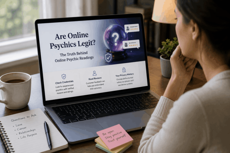 Are Online Psychics Legit? How to Find Real Online Psychic Readings
