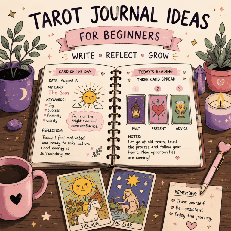 Tarot Journal Ideas: How to Start a Tarot Journal for Beginners