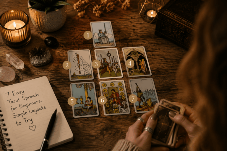 7 Easy Tarot Spreads for Beginners: Simple Layouts to Try