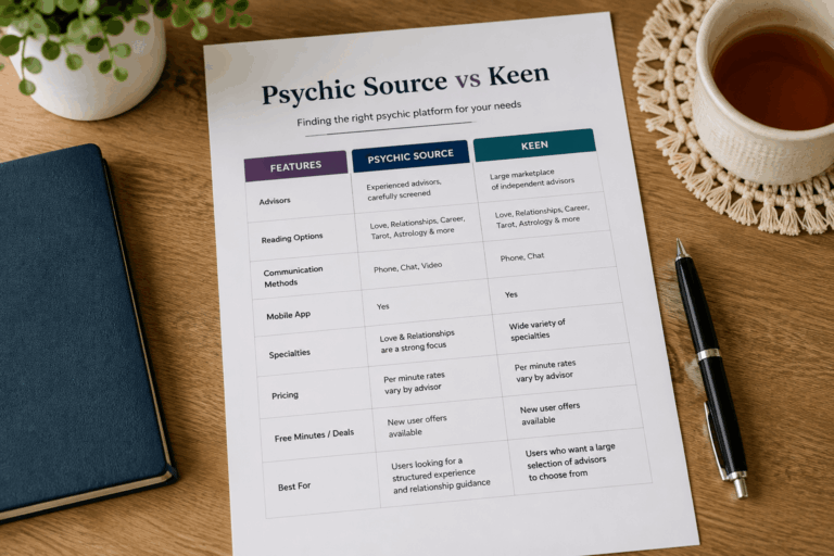 Psychic Source vs Keen: Complete Comparison Guide