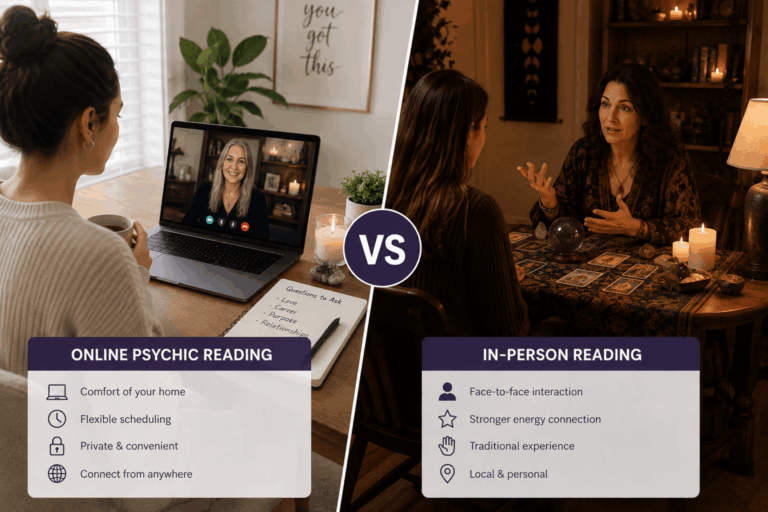 Online Psychic vs In-Person Reading: Which One Is Better?
